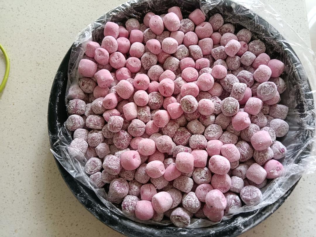火龙果芋圆