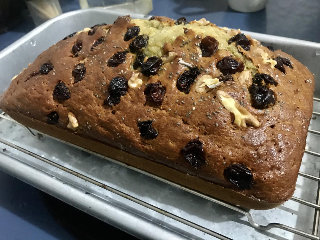 星巴克香蕉核桃蛋糕（Banana loaf）