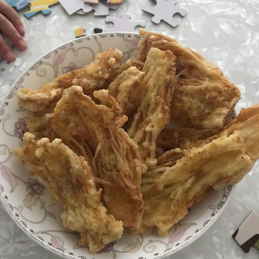 椒盐金针菇