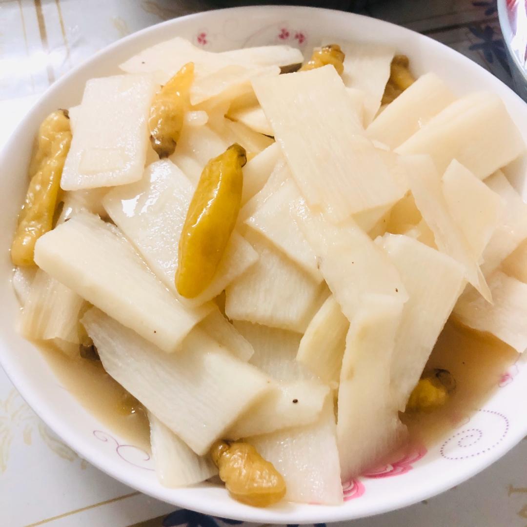 清炒山药（酸甜可口）