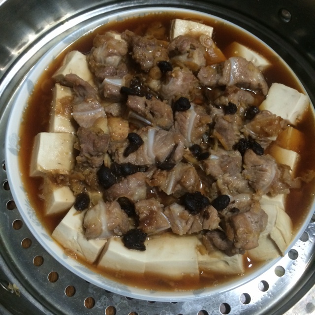 豆腐豆鼔蒸排骨