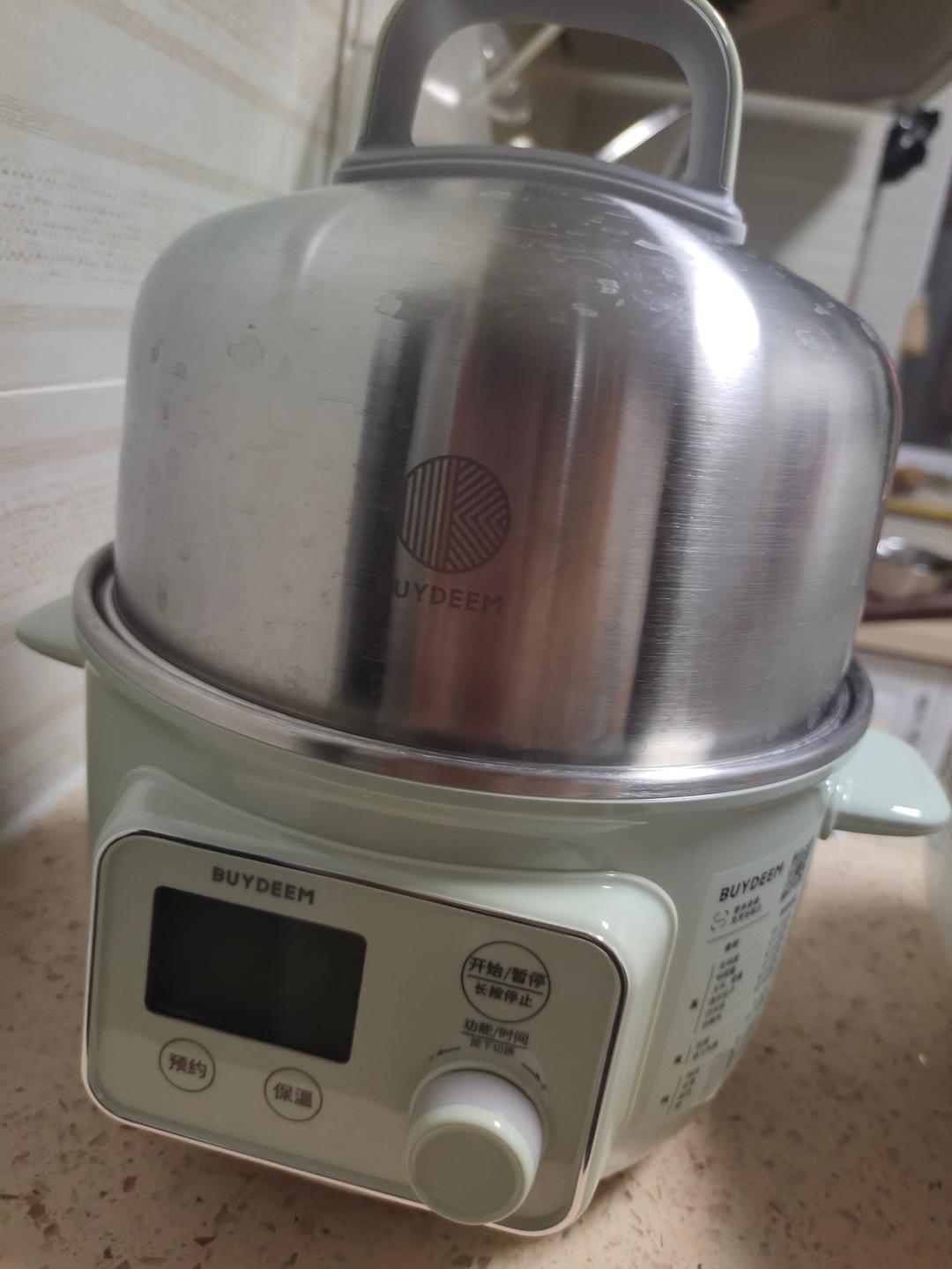【3月北鼎蒸炖锅食谱】绿豆银耳红枣粥