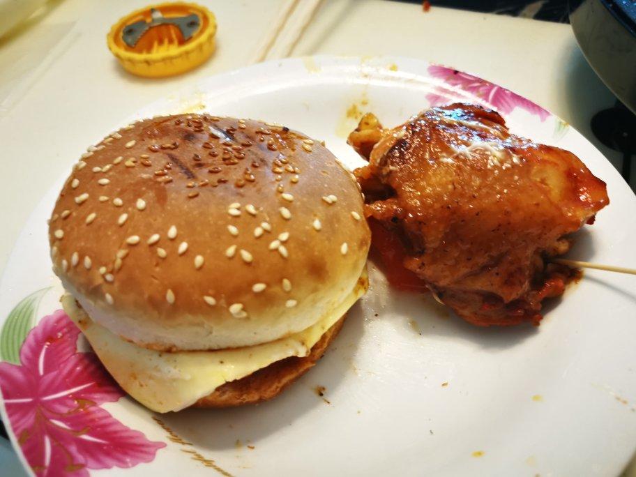 新奥尔良鸡腿堡（只需三步）