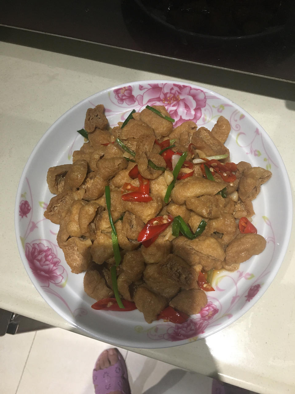 【红烧油豆腐】简单快速又下饭，工作疲惫，下班可以做的简单菜。