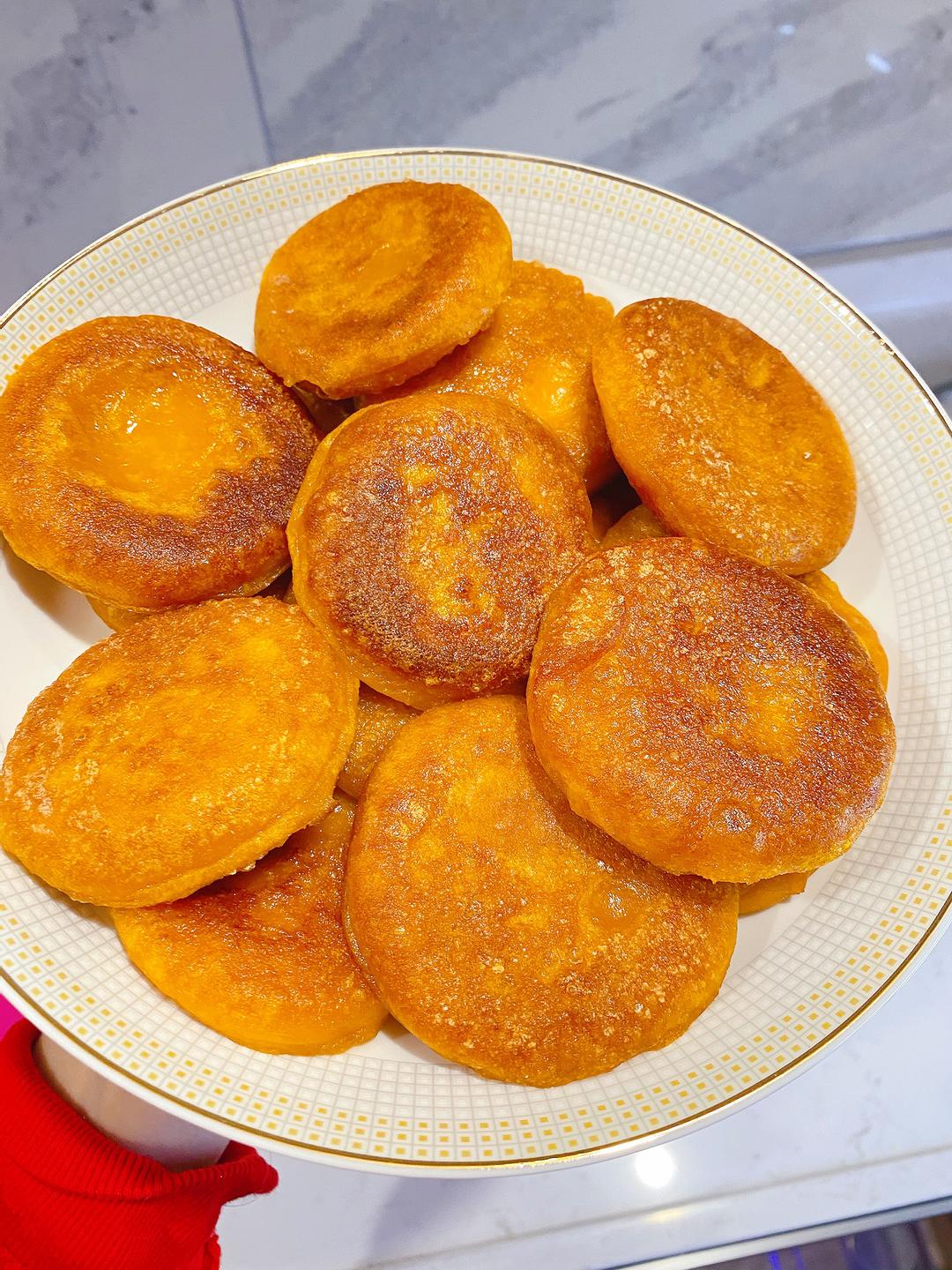 好吃香甜南瓜饼