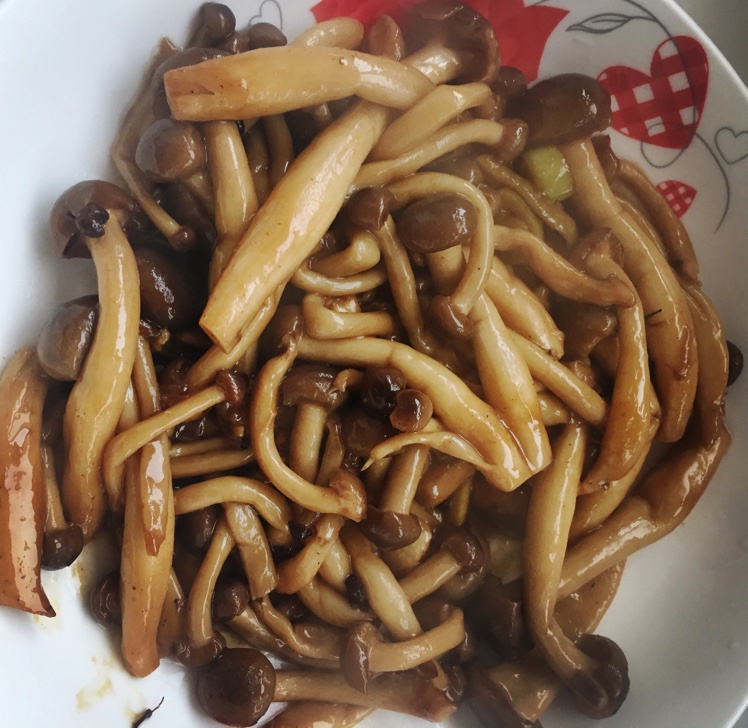 蘑菇炒肉丝