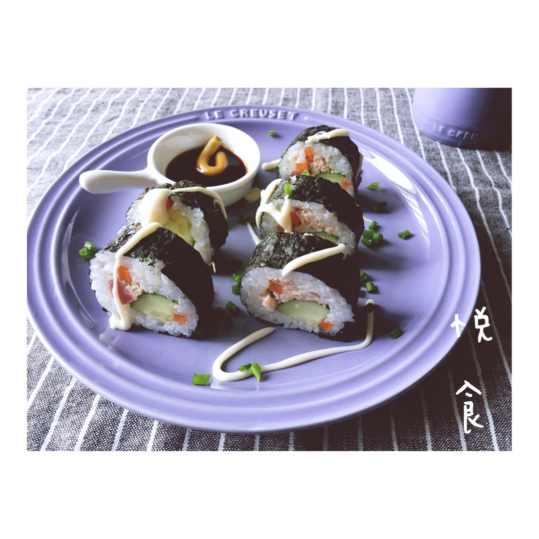 金枪鱼海苔寿司卷（巻き寿司）