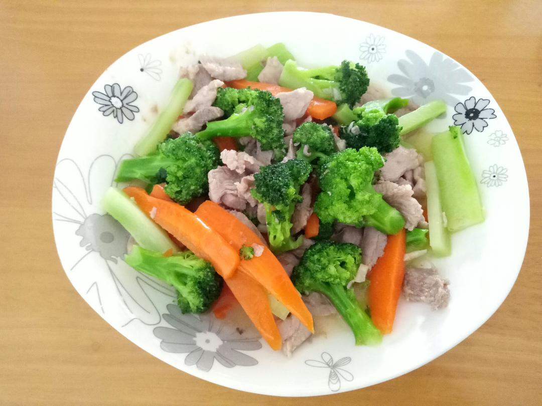 西兰花素炒