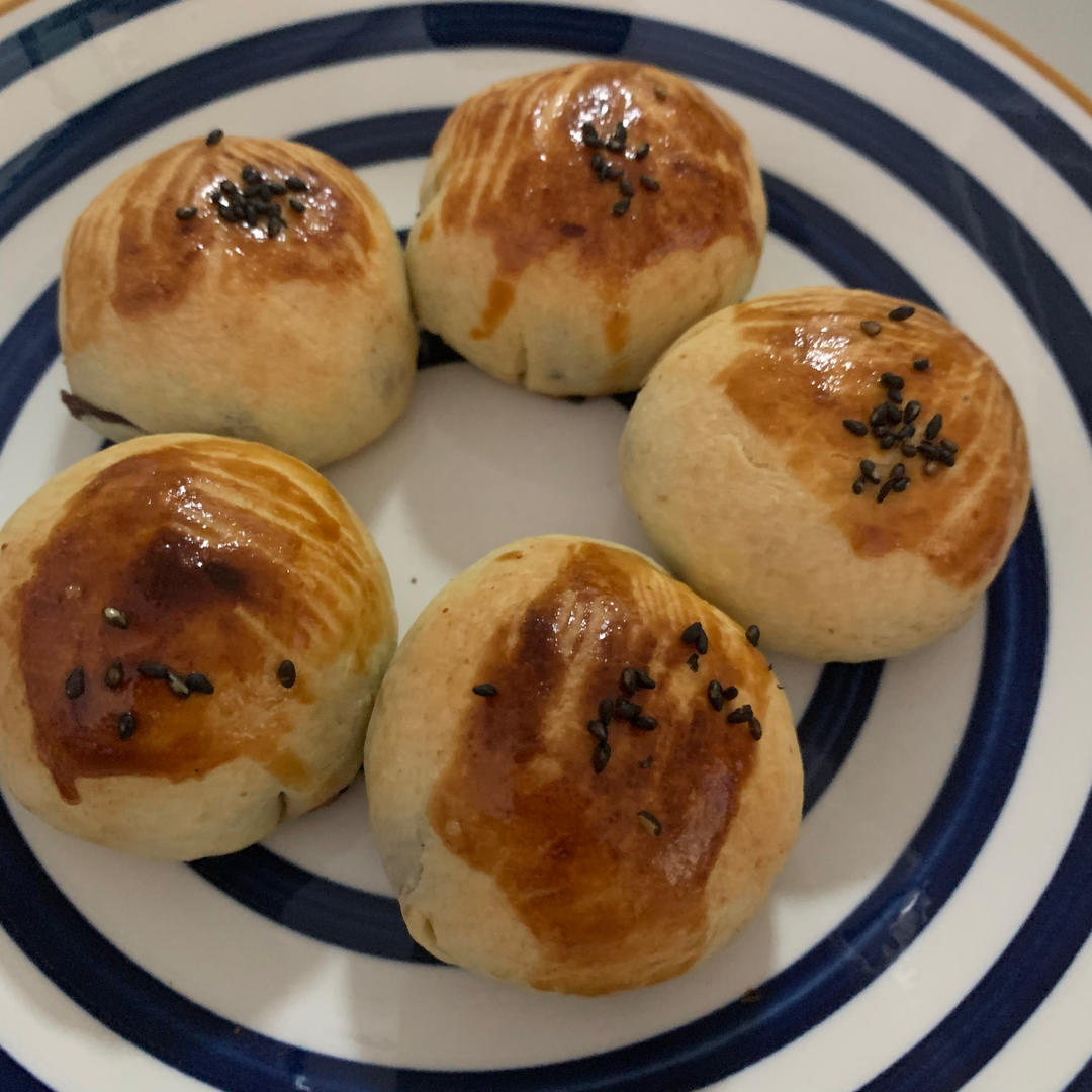 懒人版蛋黄酥（蛋挞皮版）