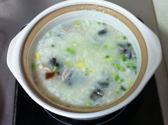 皮蛋瘦肉粥