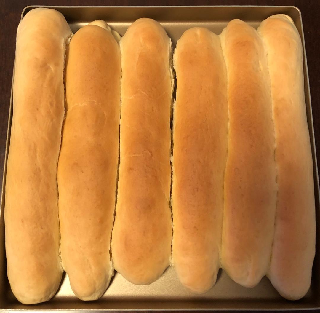 超简单一次发酵的面包棒