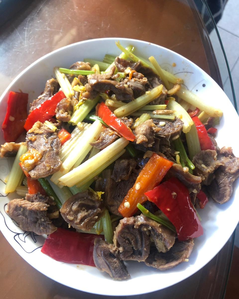 回锅牛腱肉