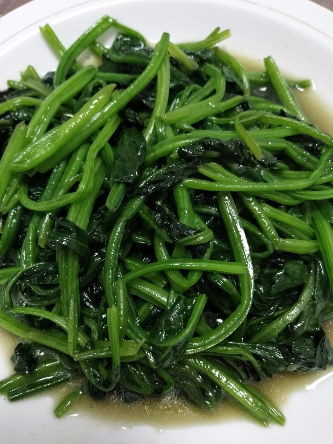 随心小厨做的清炒菠菜