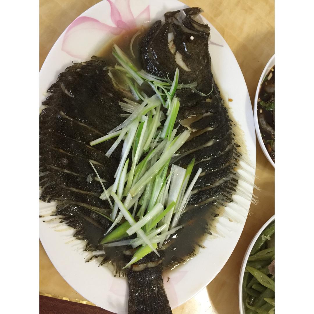 清蒸多宝鱼