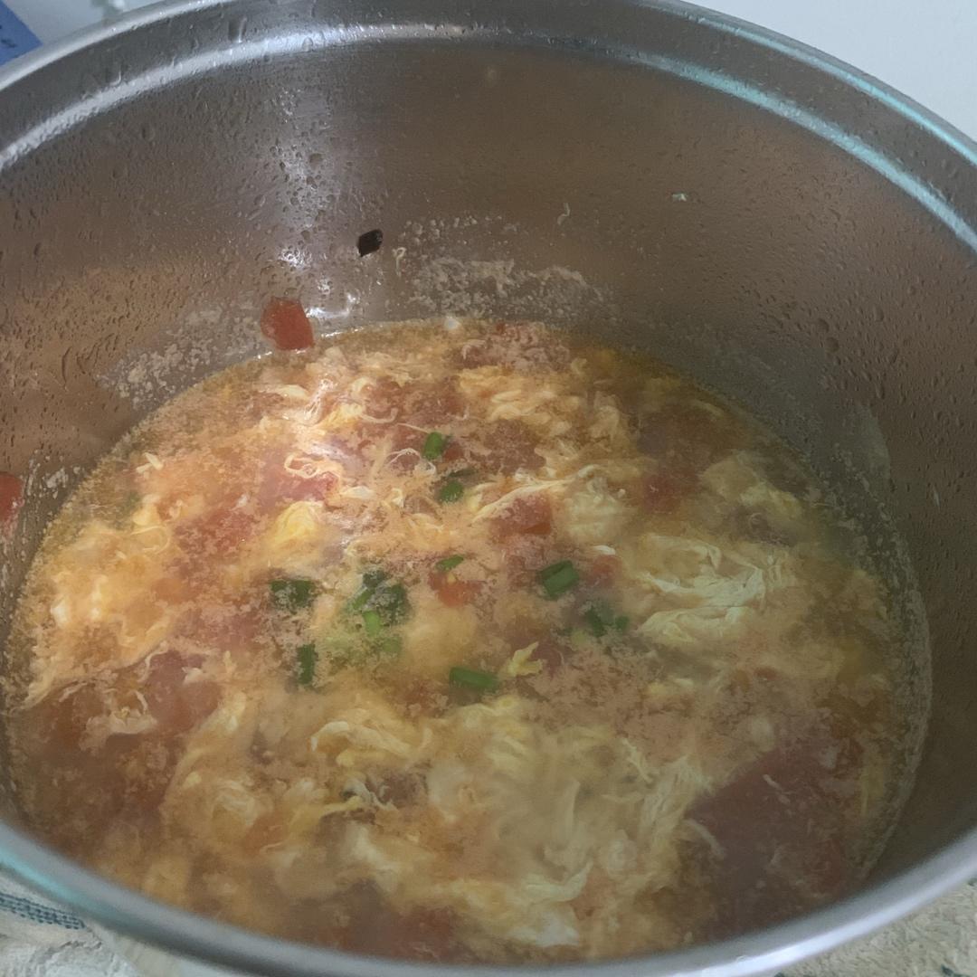 好喝到爆的西红柿鸡蛋汤