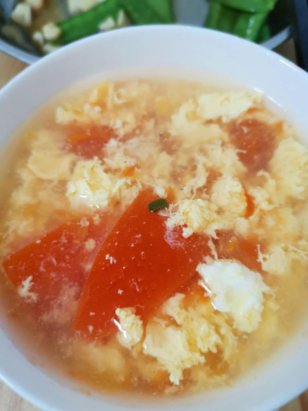 西红柿鸡蛋汤