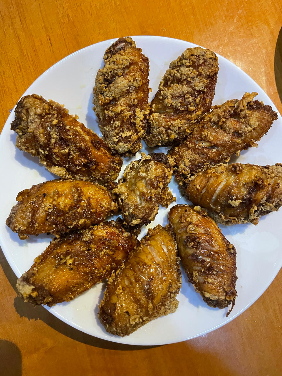 椒盐脆皮鸡翅