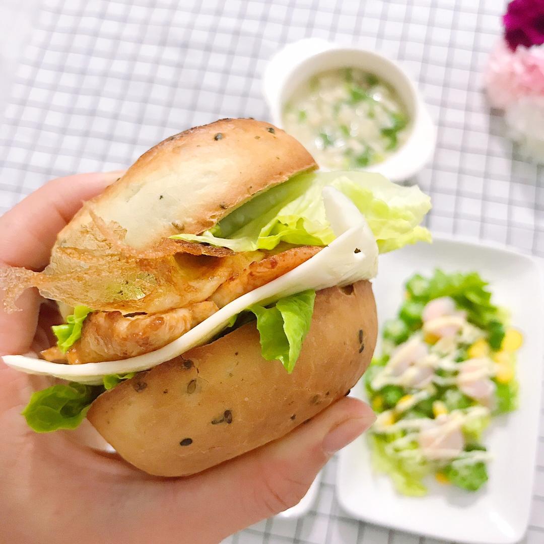 贝果夹一切-手残党包三明治教程🍔