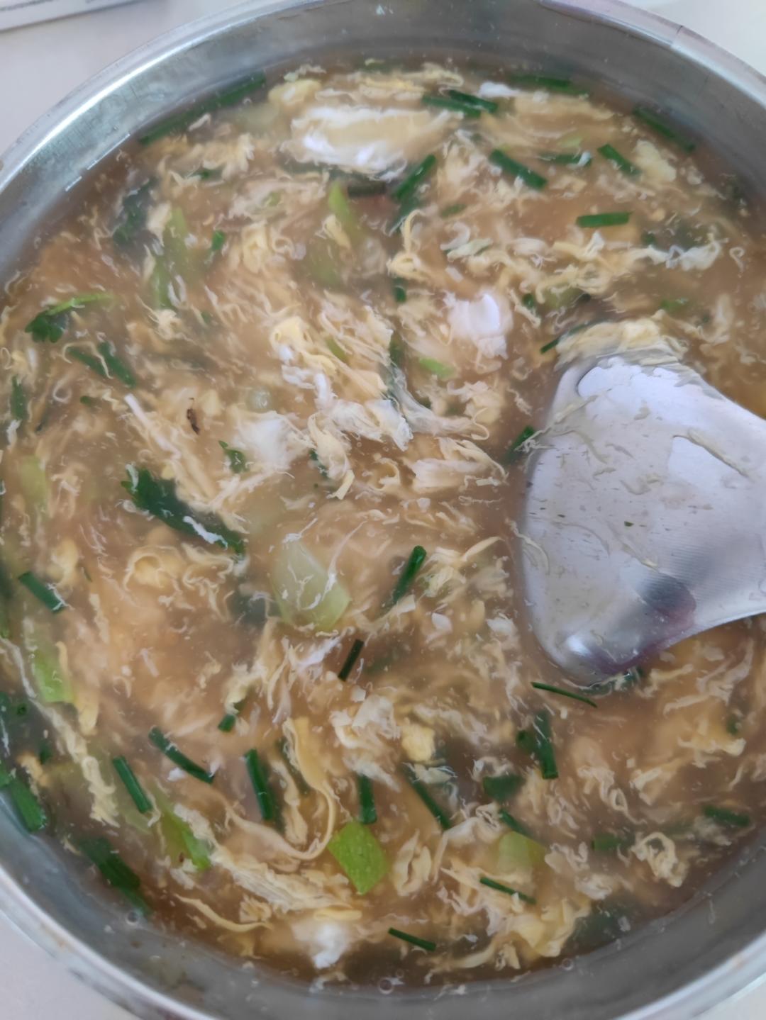 健康无油鸡蛋汤