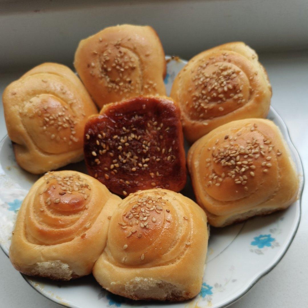 蜂蜜脆底小面包