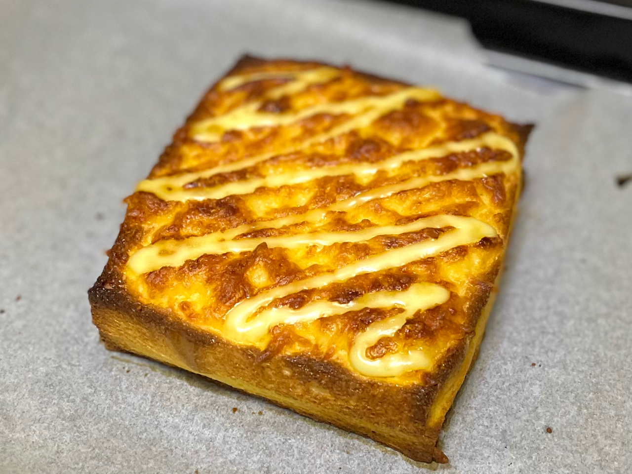 黄金乳酪三明治（火腿肠版）