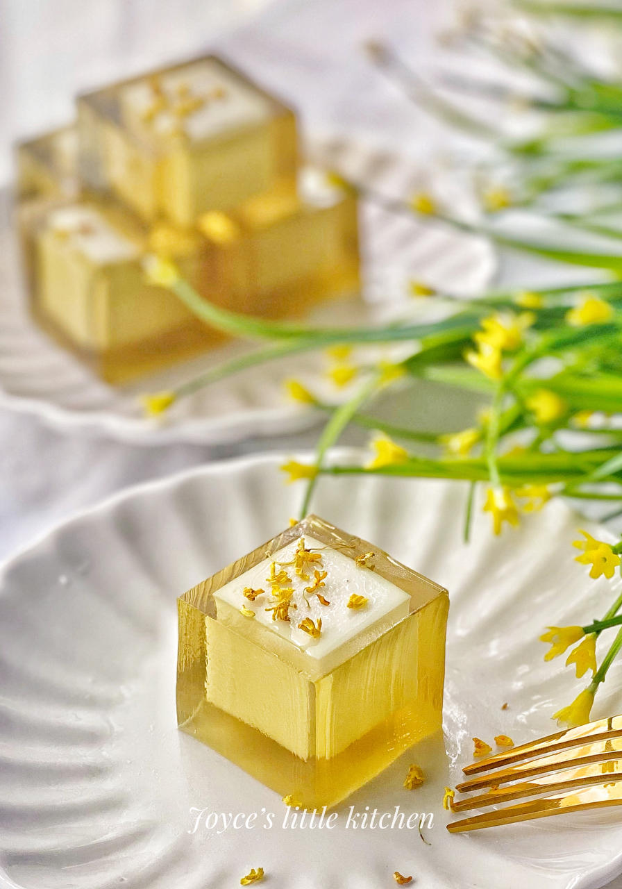 椰汁桂花糕