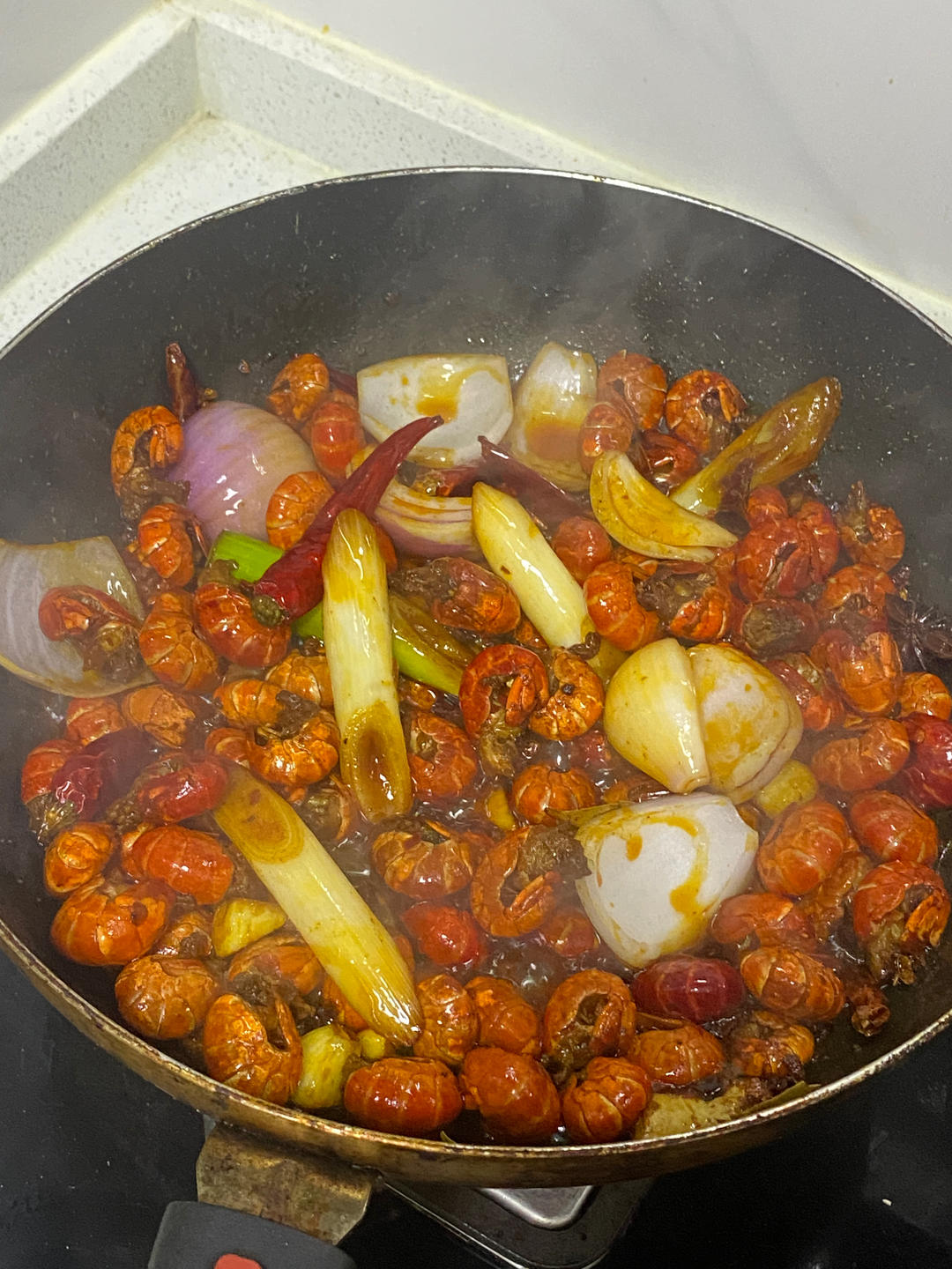 秘制炒虾尾