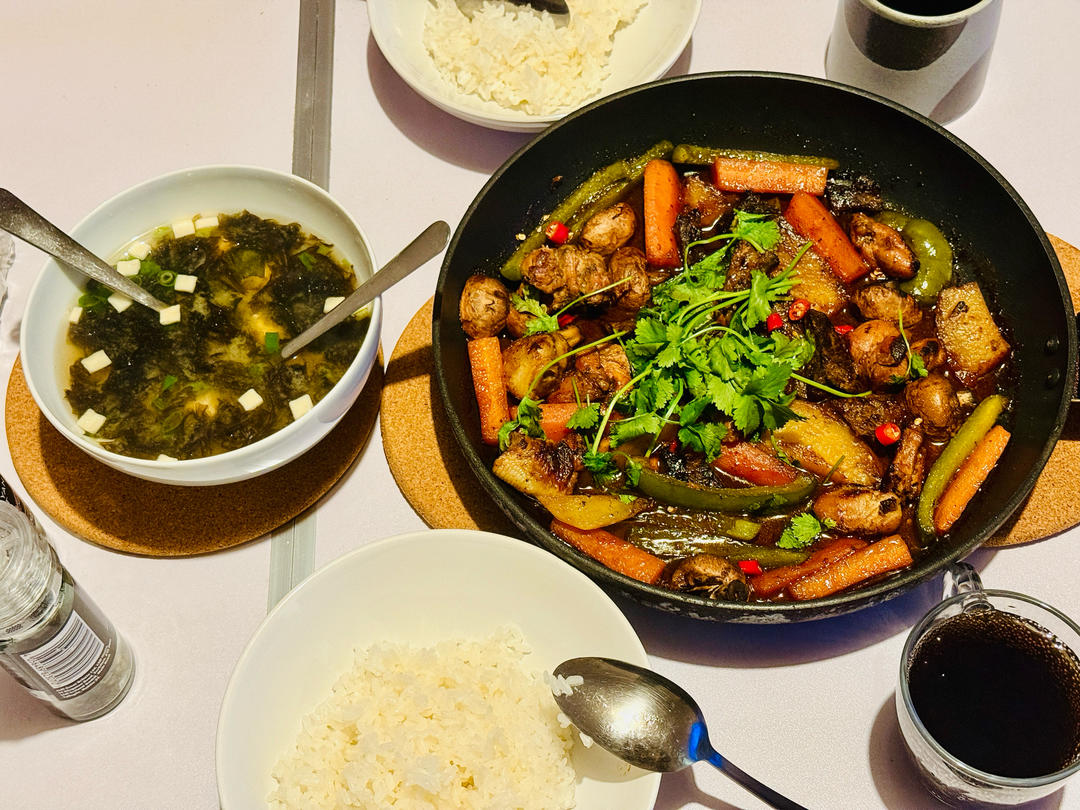 韩式排骨炖土豆 Korean Style Pork Ribs Stew with Potato