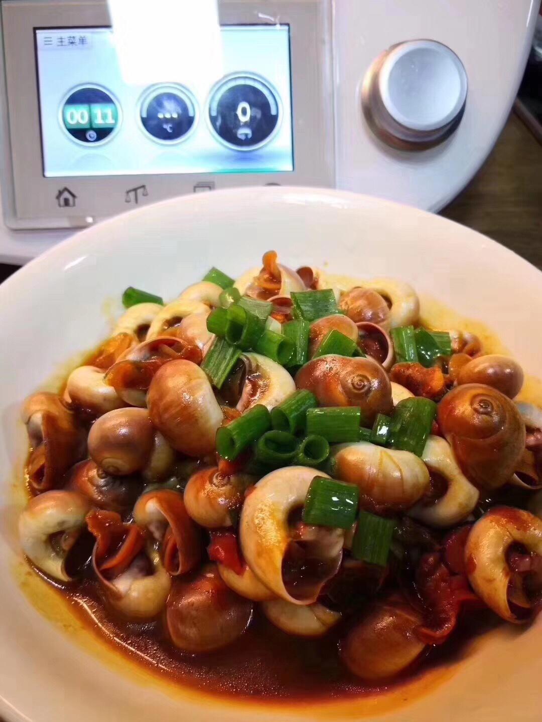 辣炒香螺的做法