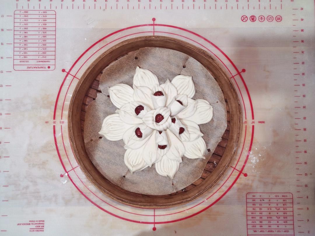 花开富贵 年年有余——枣花馒头（九款）