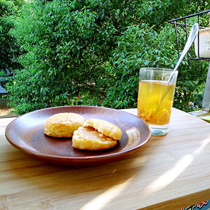 极简奶油松饼/Cream Biscuits（scones）