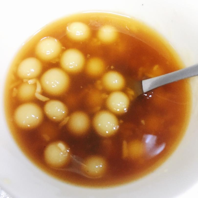 红糖糯米小圆子