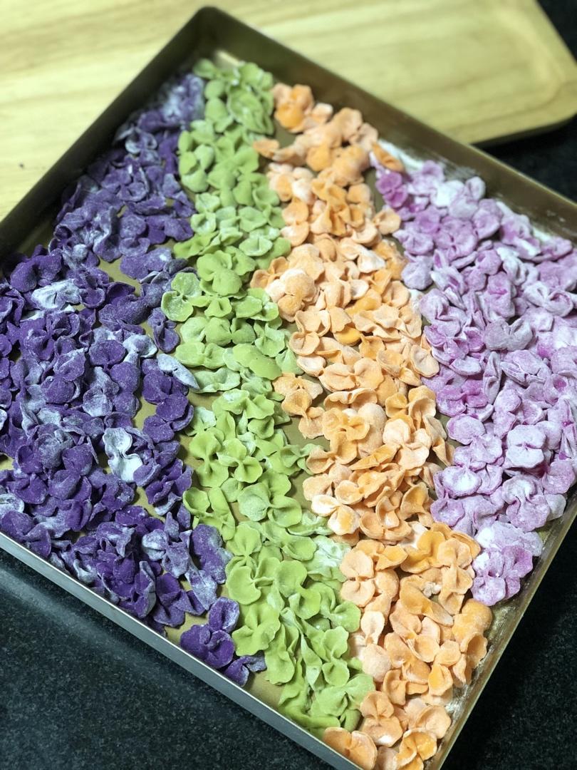 五彩蝴蝶面°专为宝宝制作๑