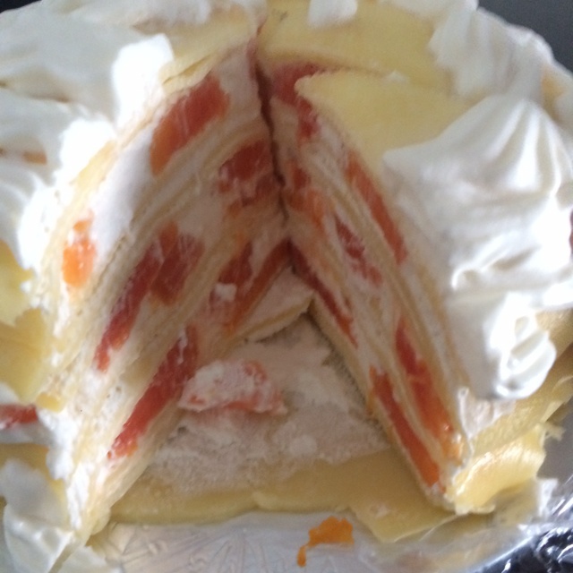 芒果千层蛋糕 6寸