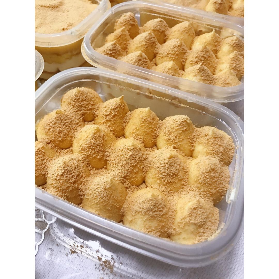 日式豆乳盒子蛋糕