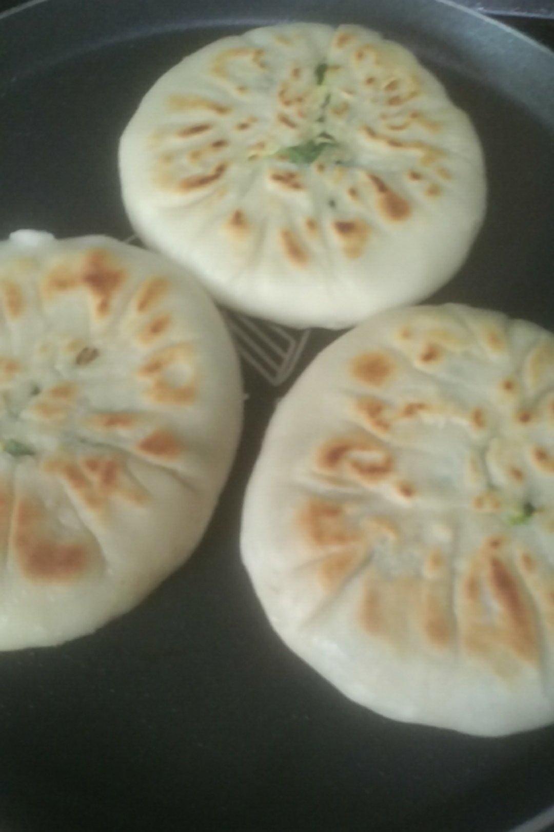 雪菜肉饼