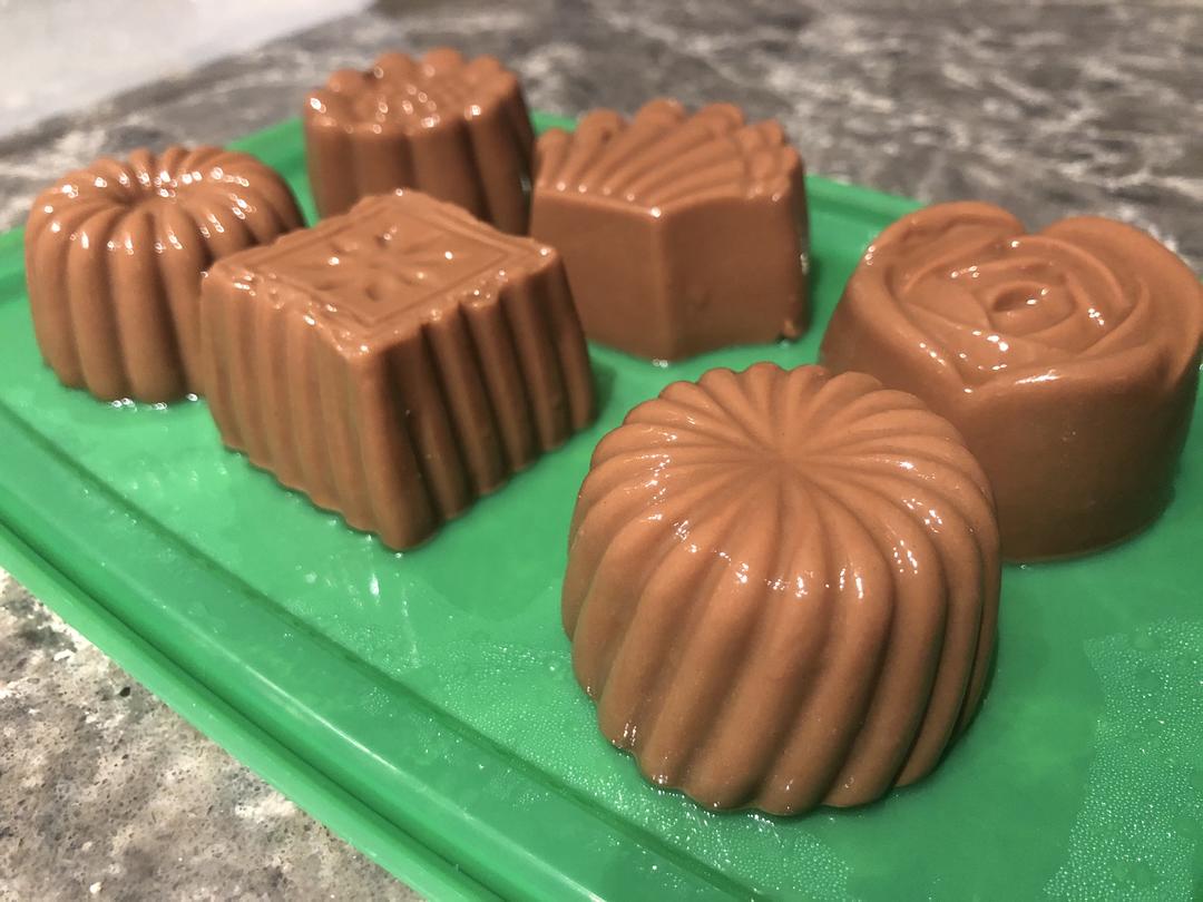 超简单超细腻的巧克力冻