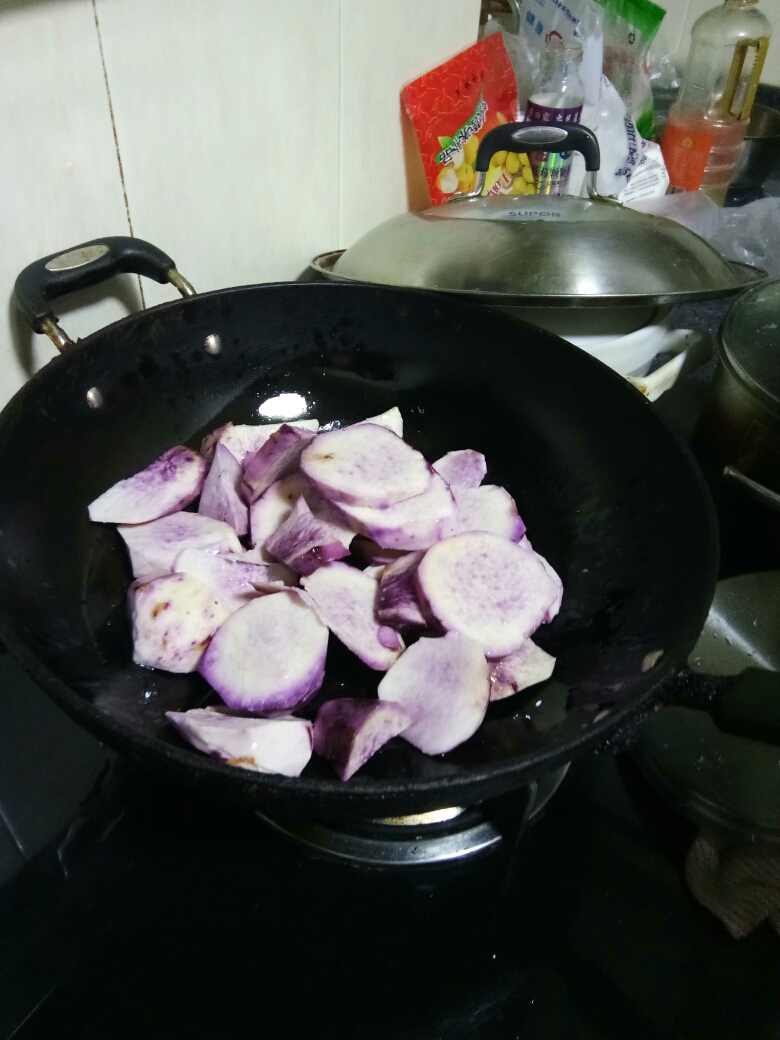 砂糖紫大薯的做法 步骤1