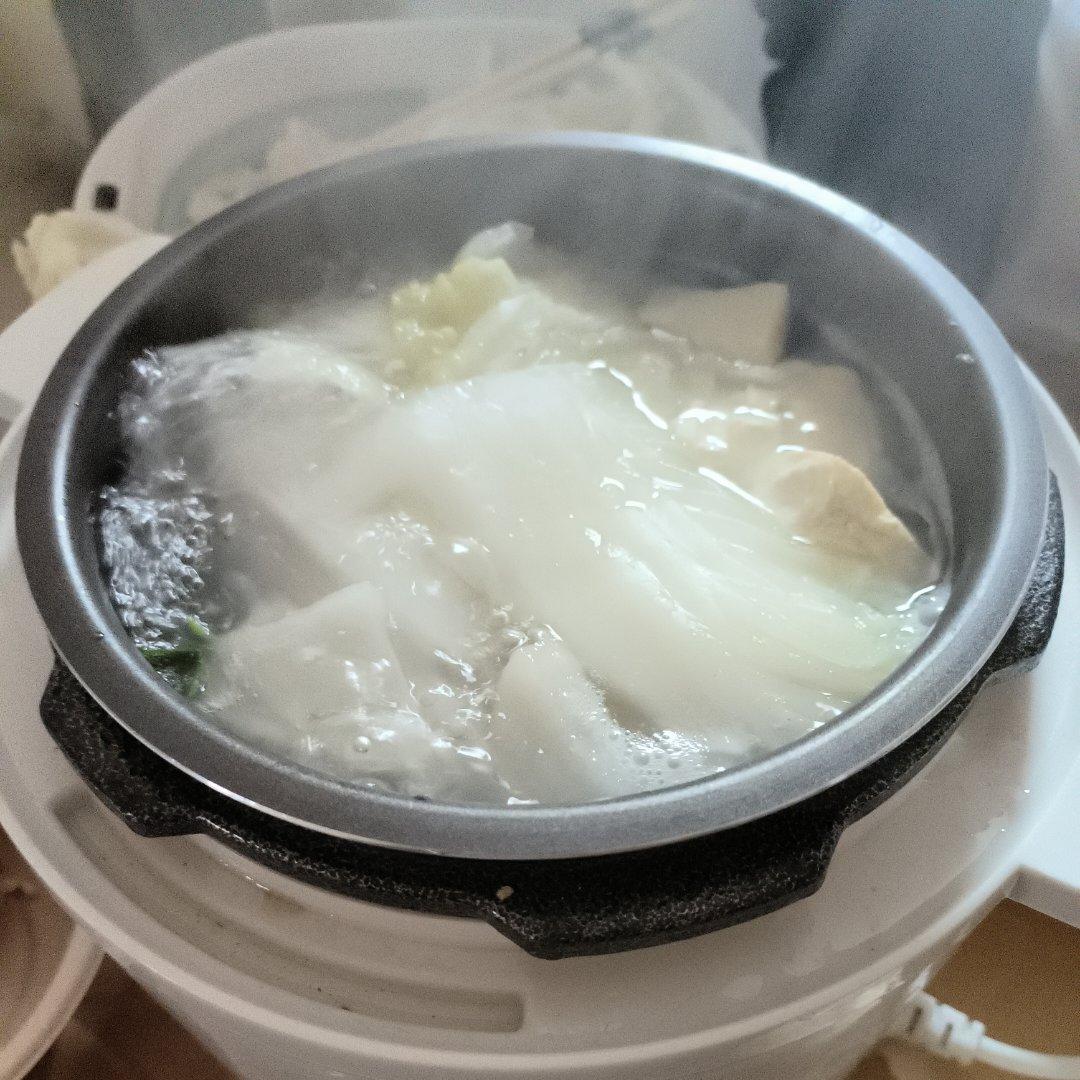 老豆腐炖白菜