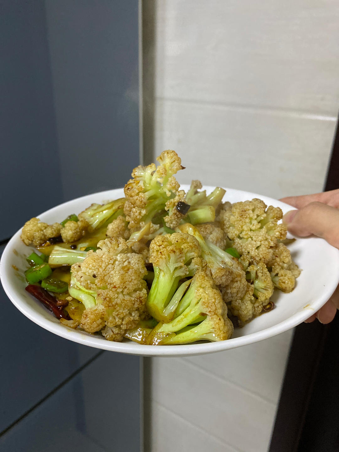 和饭店一个味道的干锅花菜