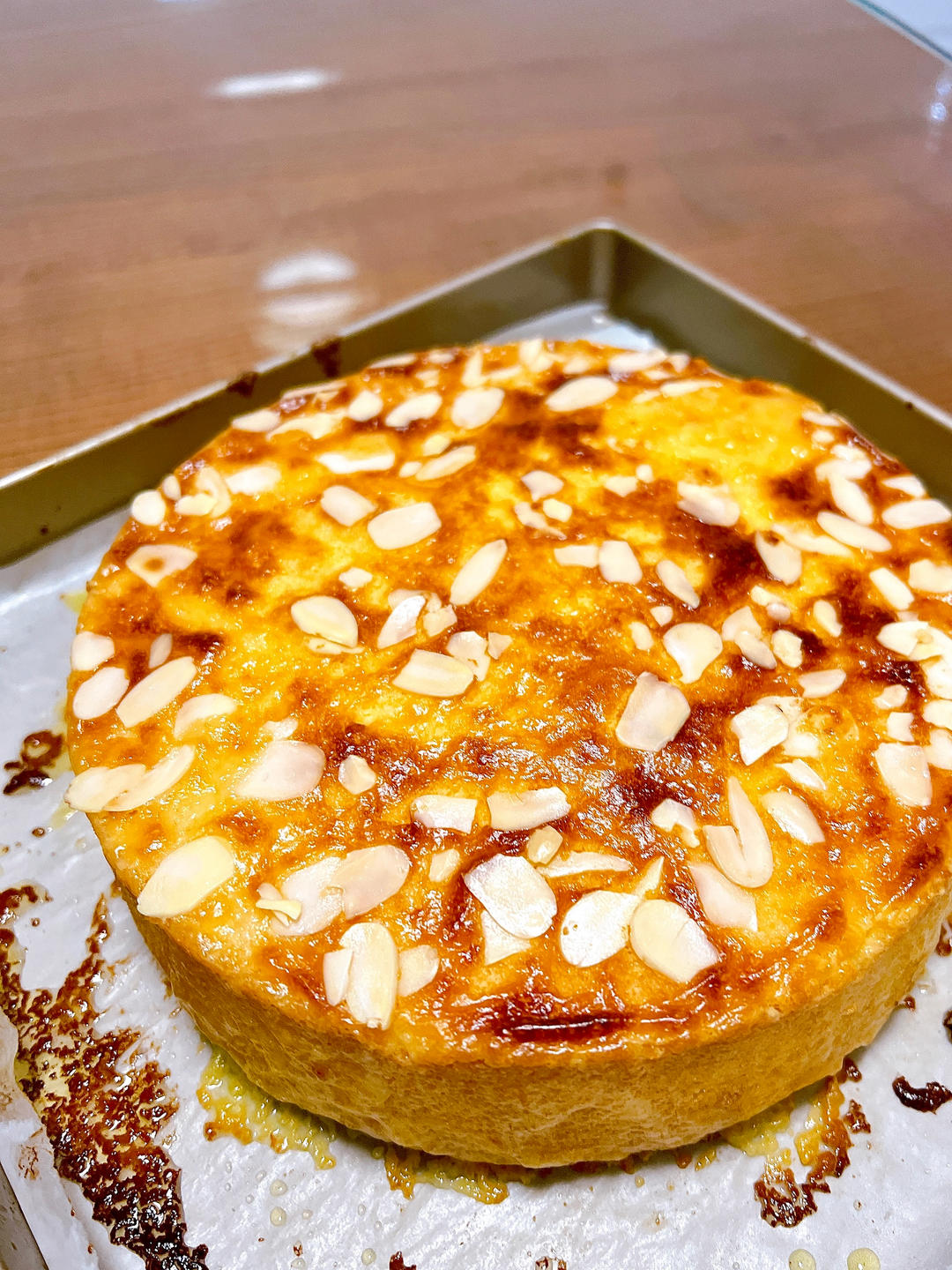 双重芝士岩烧蜂蜜蛋糕 | 岩烧酱+乳酪戚风,完胜岩烧乳酪吐司!