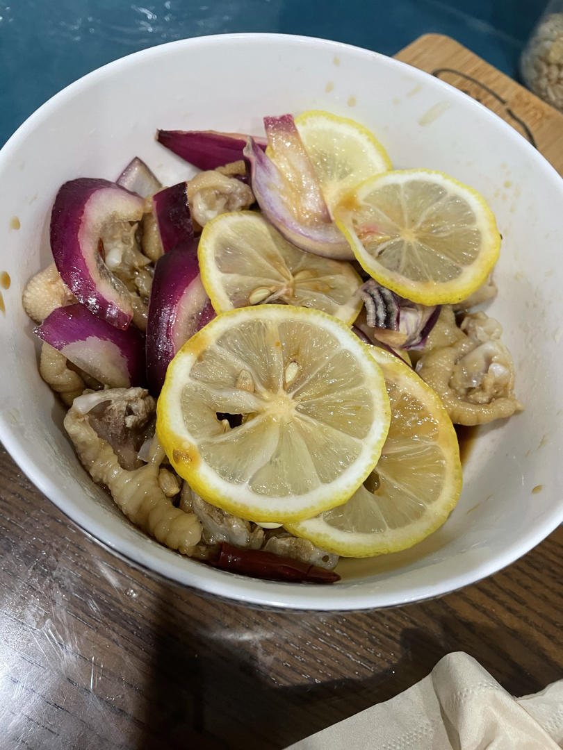 【柠檬酸辣鸡爪】自制超级无敌美味的网红鸡爪