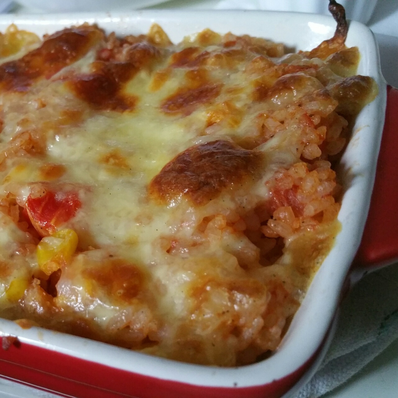 番茄培根焗饭