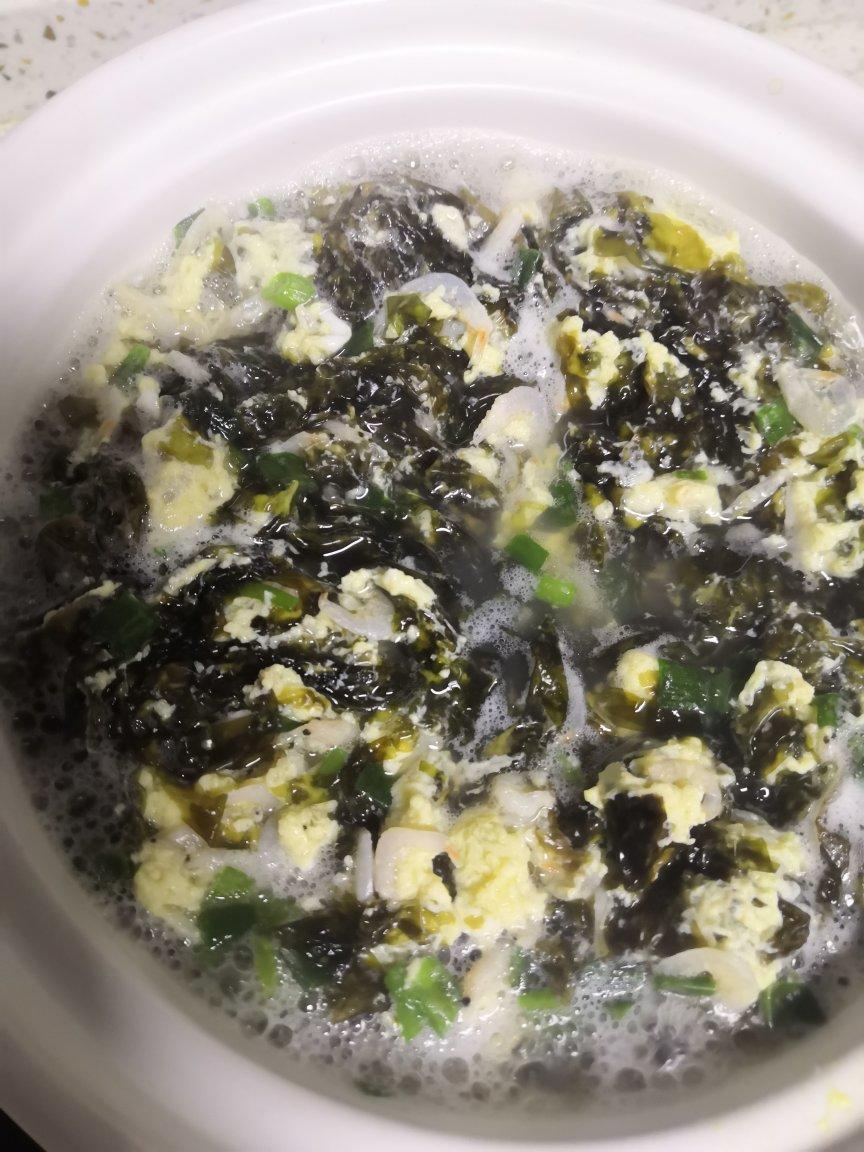 5分钟做成紫菜蛋花汤