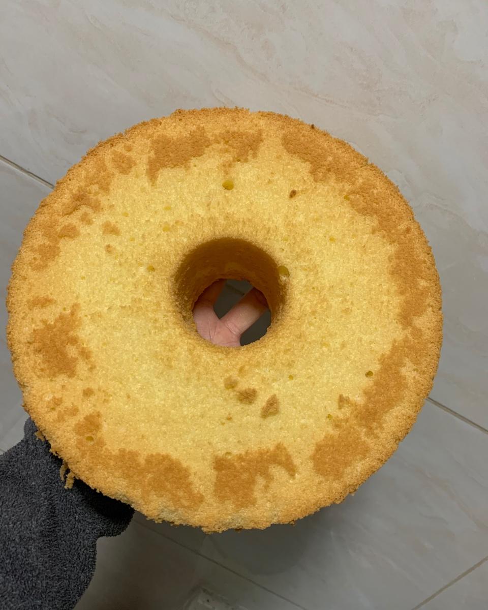 经典戚风——拜拜蛋糕（中空、圆模均可）