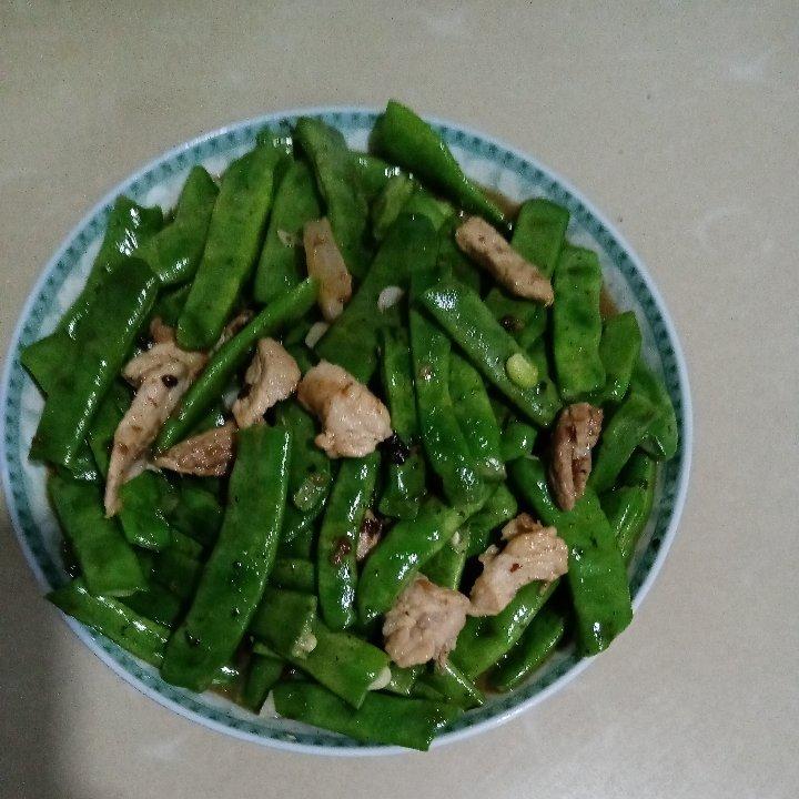 豆角炖肉