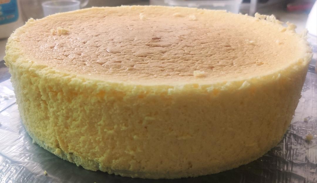 8寸轻乳酪蛋糕不开裂不缩腰