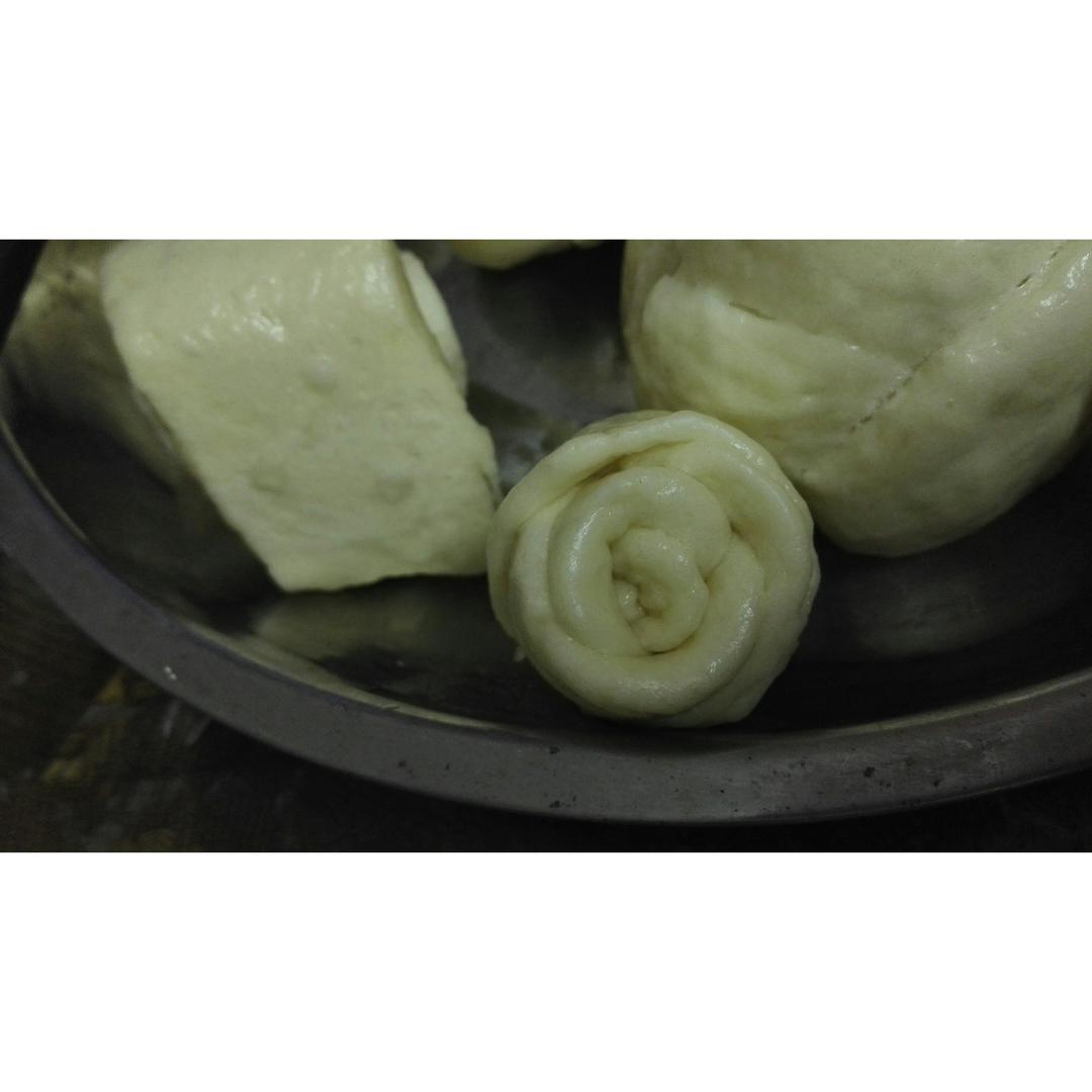 玫瑰花馒头