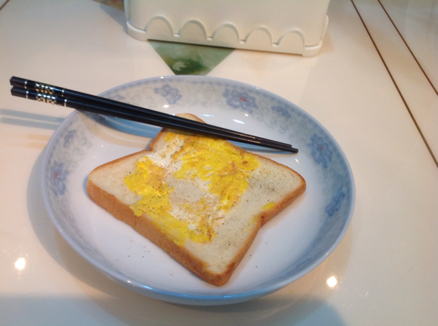 鸡蛋土司