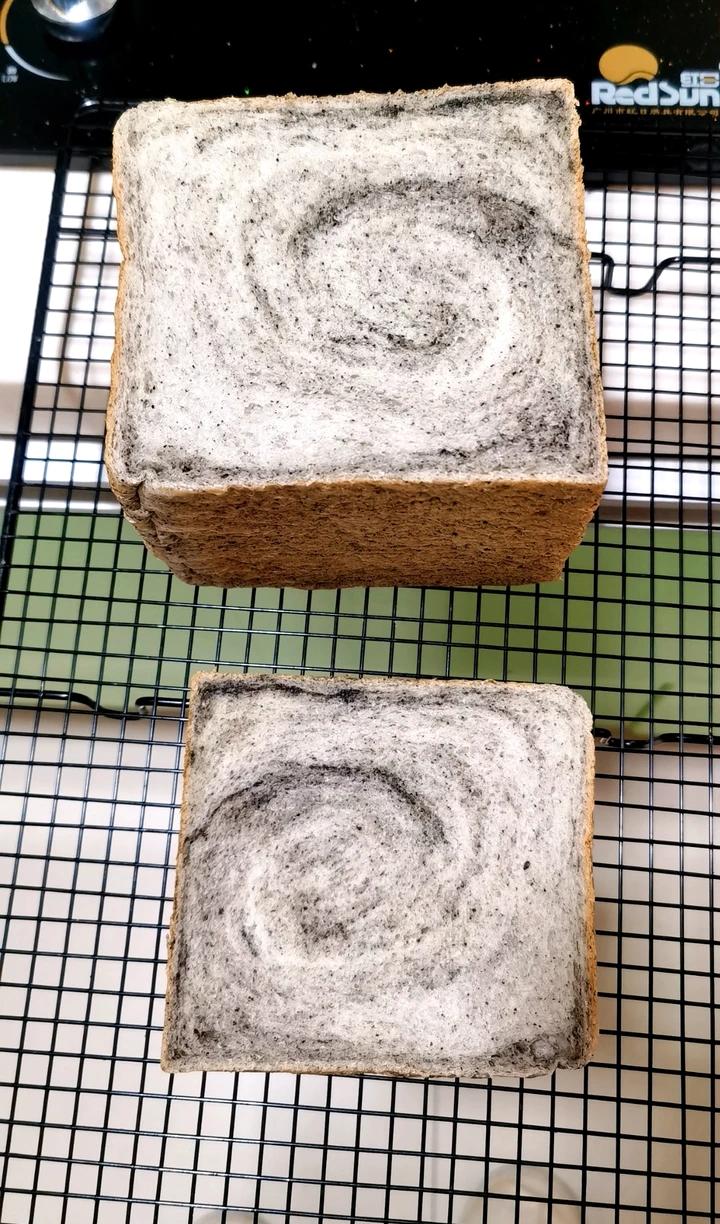 金大旺的黑芝麻吐司